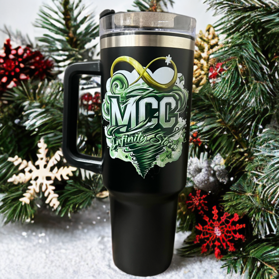 Cup 40oz black - MCC Design Infinity Storm - nachhaltige Variante